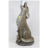 Image 1 : HOWLING WOLF & PUP STATUETTE