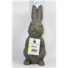 Image 1 : STANDING RABBIT GARDEN STATUETTE
