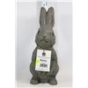 Image 1 : STANDING RABBIT GARDEN STATUETTE