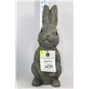 Image 1 : STANDING RABBIT GARDEN STATUETTE