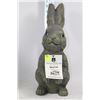 Image 1 : STANDING RABBIT GARDEN STATUETTE