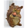 Image 1 : CHIPMUNK WITH ACORN GARDEN ORNAMENT