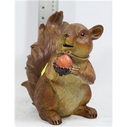 CHIPMUNK WITH ACORN GARDEN ORNAMENT