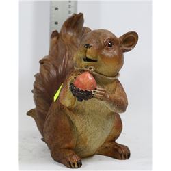 CHIPMUNK WITH ACORN GARDEN ORNAMENT