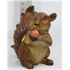 Image 1 : CHIPMUNK WITH ACORN GARDEN ORNAMENT