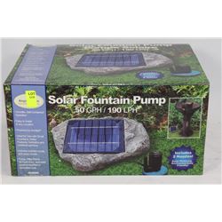 SOLAR FOUNTAIN PUMP