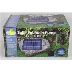 SOLAR FOUNTAIN PUMP