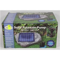 SOLAR FOUNTAIN PUMP