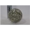 Image 1 : DECORATIVE GLASS BALL PAPERWEIGHT