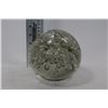 Image 1 : DECORATIVE GLASS BALL PAPERWEIGHT