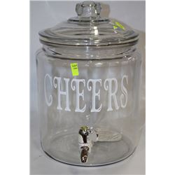 CHEER'S 2 GALLON DRINK DISPENSER