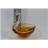 Image 1 : AMBER COLOUR ART GLASS SWAN DISH