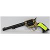 Image 1 : BRASS & BLACK 6-SHOOTER PISTOL - REPLICA