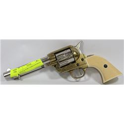 BRASS & IVORY 6-SHOOTER PISTOL - REPLICA