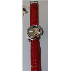 BETTY BOOP RED WATCH