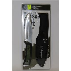 OLYMPIA HUNTING KNIFE WITH SHEATH