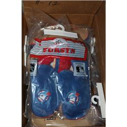 BOX OF BLUE JAYS CHILDRENS SLIPPPERS