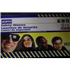 Image 1 : CASE OF 10 NORTH SAFETY GLASSES - GREY/AMBER