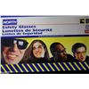 Image 1 : CASE OF 10 NORTH SAFETY GLASSES - GREY/AMBER