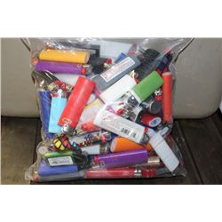 BAG OF ASSORTED LIGHTERS