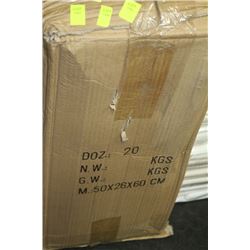 CASE OF 20 DOZEN NEW WORK GLOVES