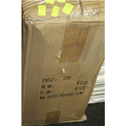 CASE OF 20 DOZEN NEW WORK GLOVES