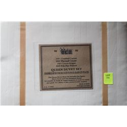 100% COMBED COTTON 600 THREAD COUNT QUEEN DUVET
