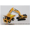 Image 1 : CAT DUMP TRUCK & EXCAVATOR