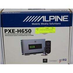 ALPINE CAR AUDIO PROCESSOR