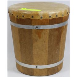WOODEN HANDMADE DRUM