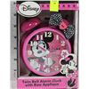 Image 1 : MINNIE MOUSE TWIN BELL ALARM CLOCK