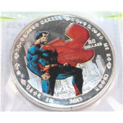 2013 $20 CANADIAN COLOURIZED SILVER COIN
