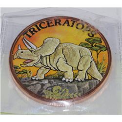 COLOURED 1oz COPPER COIN