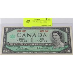1967 NO S/N CENTENNIAL NOTE