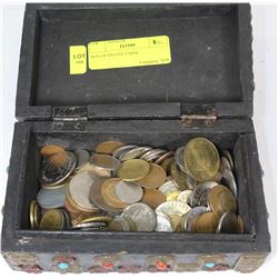 BOX OF ESTATE COINS