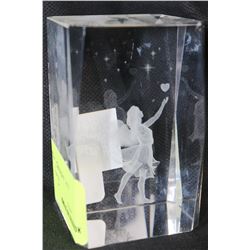LASER ETCHED GLASS FAIRY
