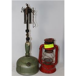 PAIR OF ANTIQUE LAMPS