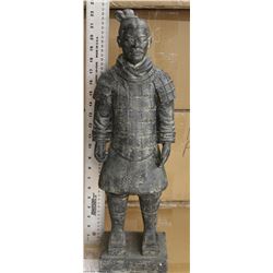 STANDING WARRIOR STATUE