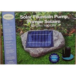 SOLAR FOUNTAIN PUMP