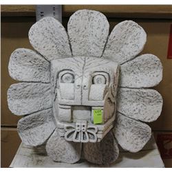 PAIR OF PETALED LIONS HEAD