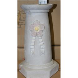 FLORAL RIBBON PLANT STAND