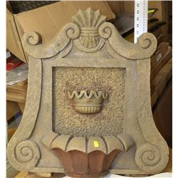 FAUX FOUNTAIN WALL HANGING