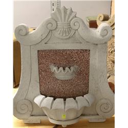FAUX FOUNTAIN WALL HANGING
