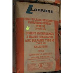 40KG BAG HIGH SULFATE RESISTANT HYDRAULIC CEMENT