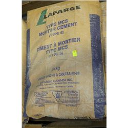 34KG BAG OF LAFARGE MORTAR CEMENT