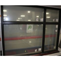 88 3/4" X 71" PICTURE OVER PICTURE TRIPLE PANE