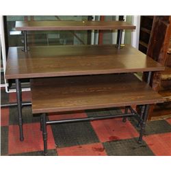 DISPLAY SHELVING 3 TIER PIPELINE