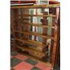 Image 1 : LARGE RUSTIC STYLE SHELVING UNIT
