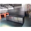 Image 1 : NEW 10ft 20 DRAWER HD WORK BENCH W/ HANGING WALL