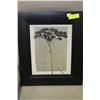 Image 1 : NEW BLACK WOOD FRAMED TREE PICTURE -